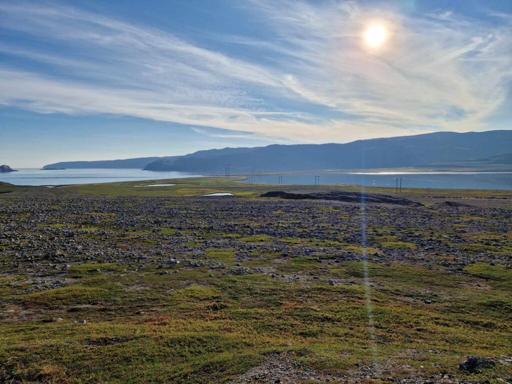 kraftlinje i øst-Finnmark